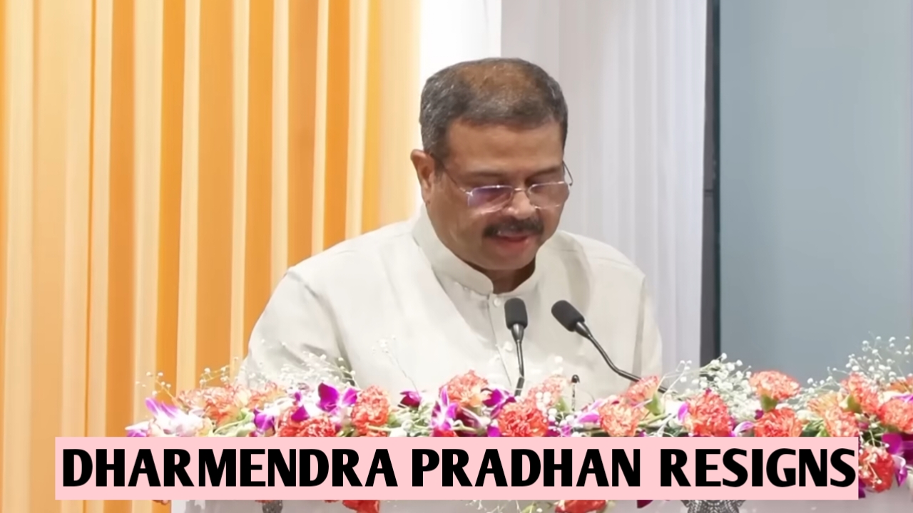 Education minister Dharmendra Pradhan Resigns